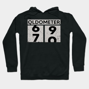 Oldometer 69-70 | 70th Birthday Gift Hoodie